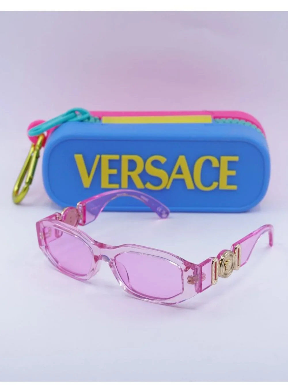 Versace Kids VK4429U 5370/5 Irregular Sunglasses - Pink / Fuchsia